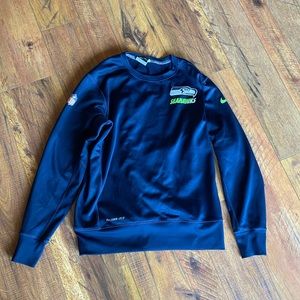 Nike Therma-Fit Seahawks Crewneck Sweatshirt